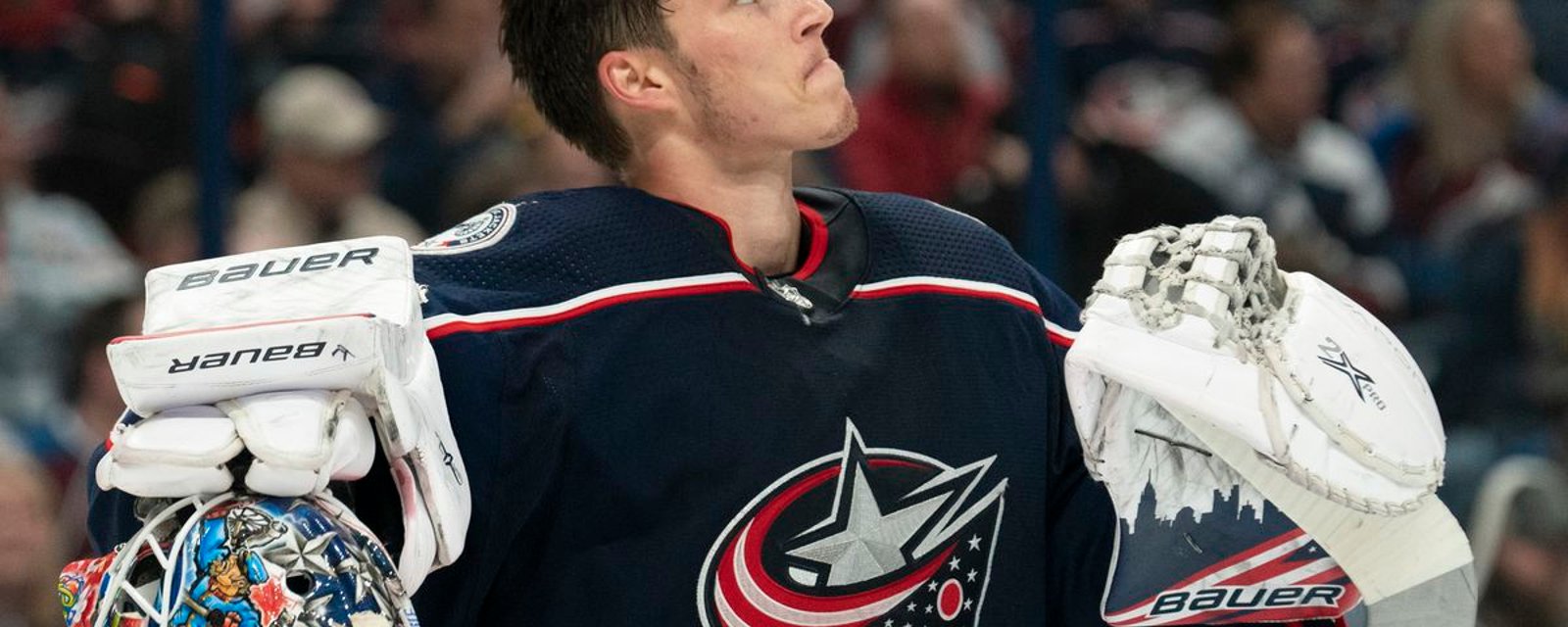 Elvis Merzlikins prend subitement congé de son poste avec les Blue Jackets