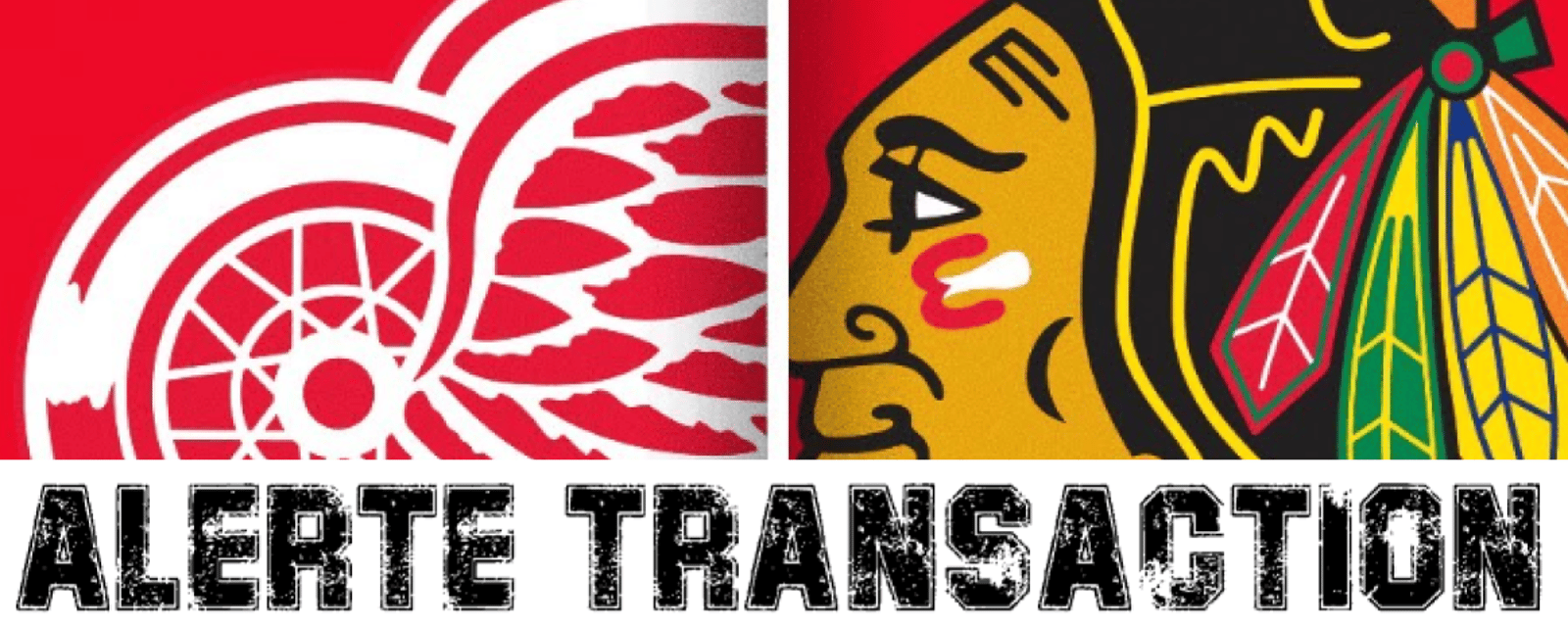 Transaction à trois joueurs entre les Red Wings et les Blackhawks