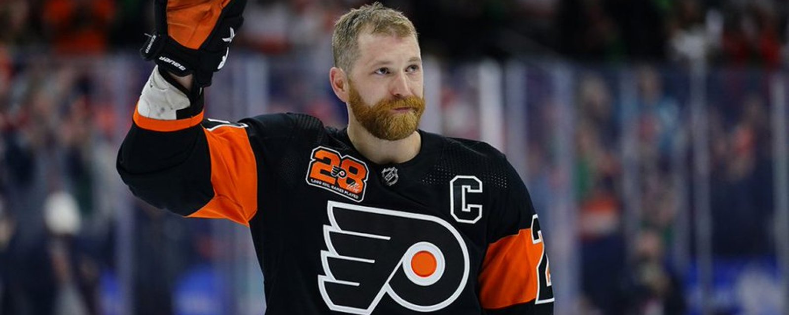 Claude Giroux a fait ses adieux à Philadelphie