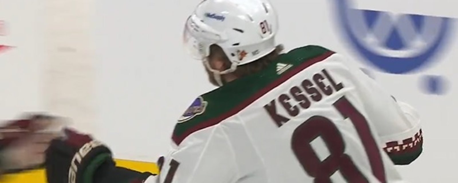 Phil Kessel a joué 30 secondes hier avant de quitter en avion!