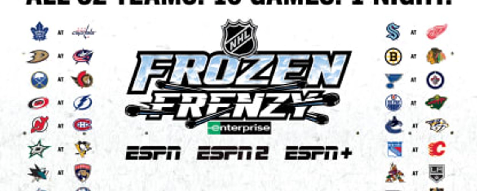 Il y aura un autre Frozen Frenzy cette saison dans la LNH