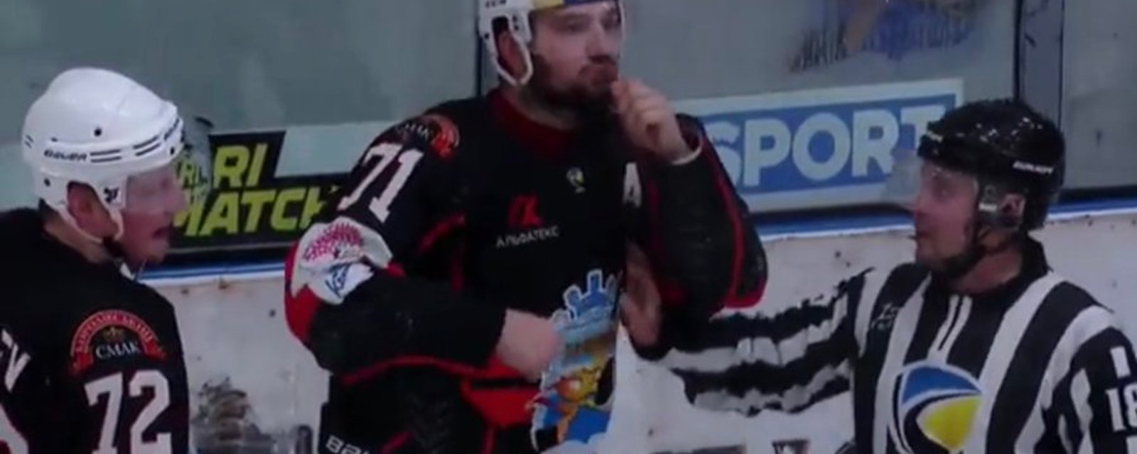 La IIHF impose une lourde suspension à Andri Denyskin pour son geste raciste