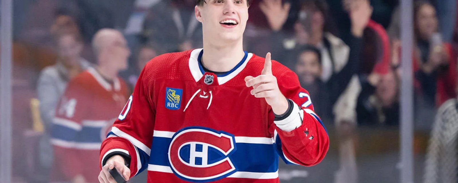 Juraj Slafkovsky fait une annonce surprise pour les partisans du Canadien