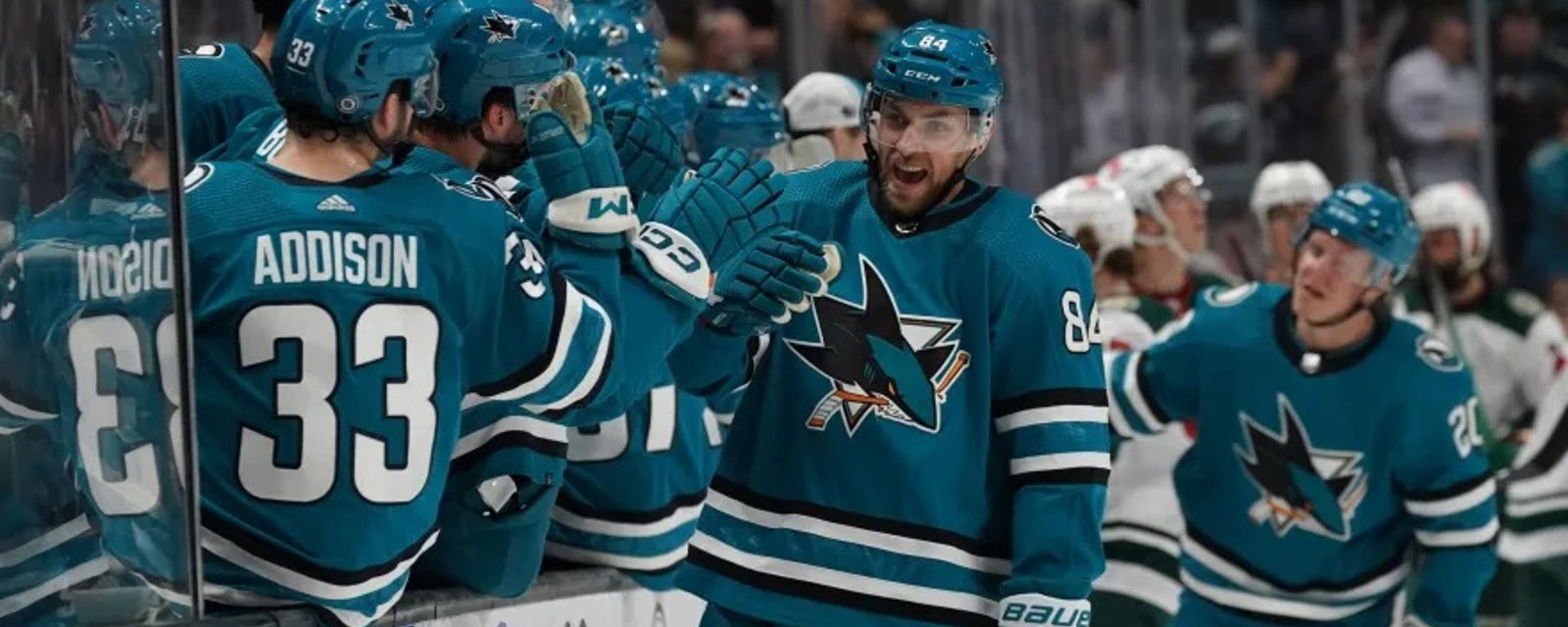 Les Sharks ont réussi un grand coup samedi soir