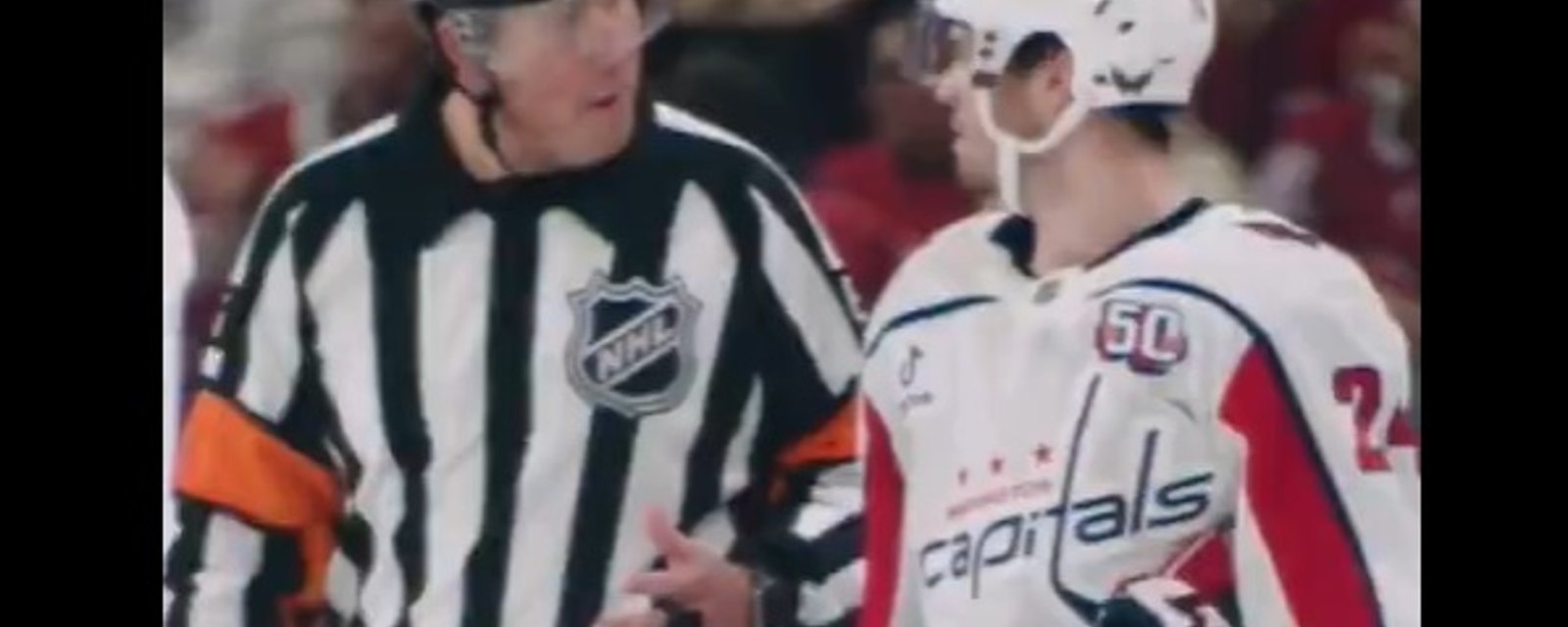 Connor McMichael a menti à l'arbitre pour éviter une punition