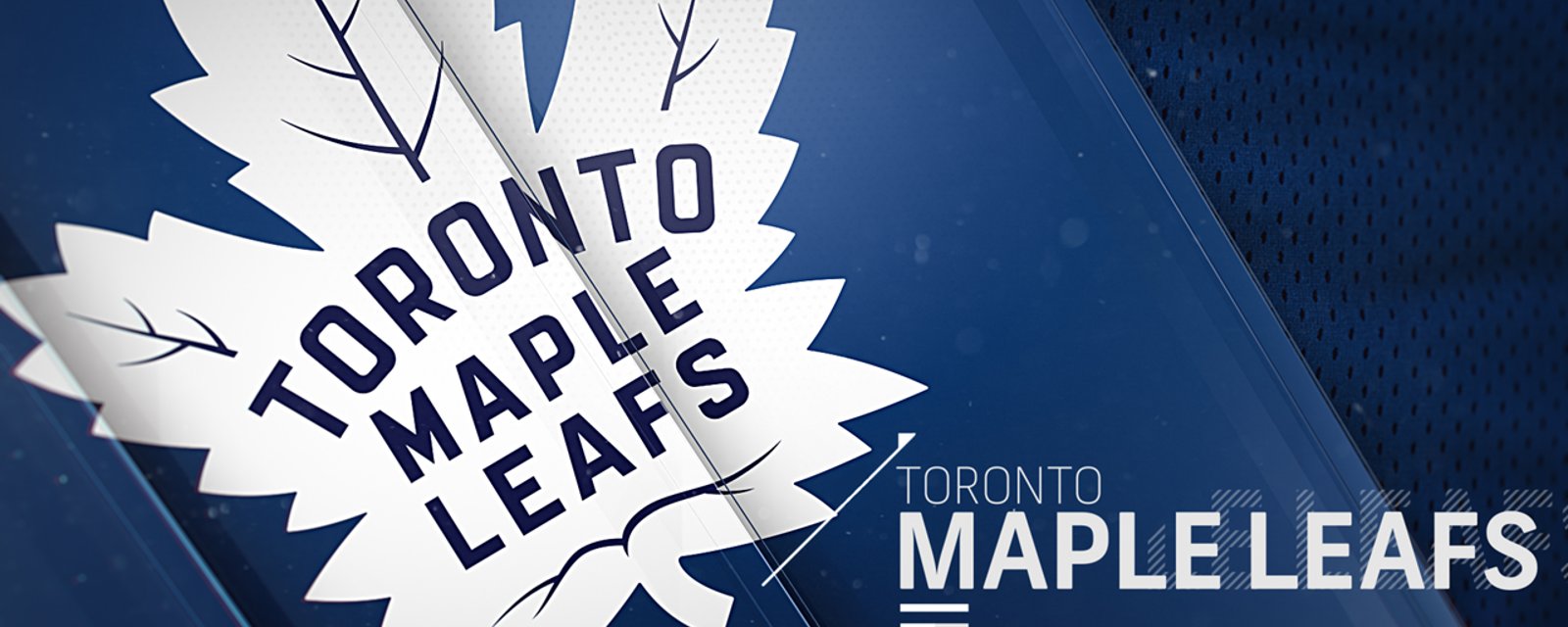 Les Maple Leafs dévoilent leur formation en vue du match de ce soir face au Canadien