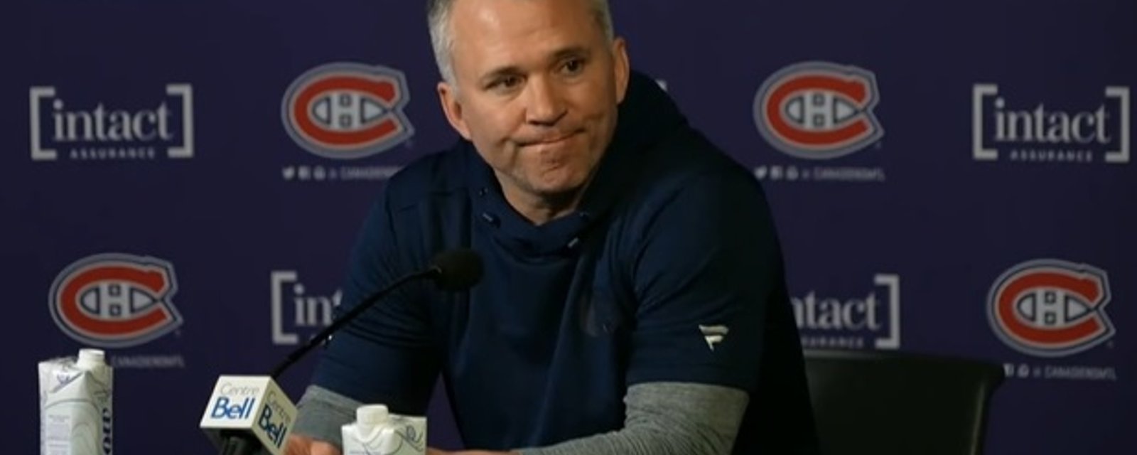 Martin St. Louis annonce un changement à son alignement pour le match de ce soir