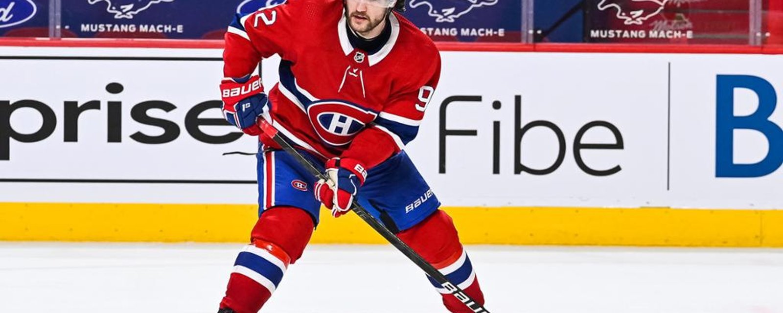 Jonathan Drouin manque à l'appel à l'entraînement du Canadien