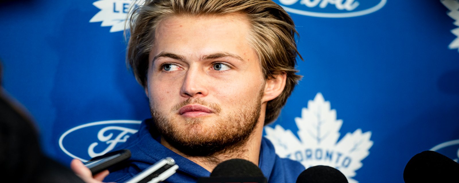 William Nylander confirme la blessure qui l'a tenu à l'écart du jeu en première ronde