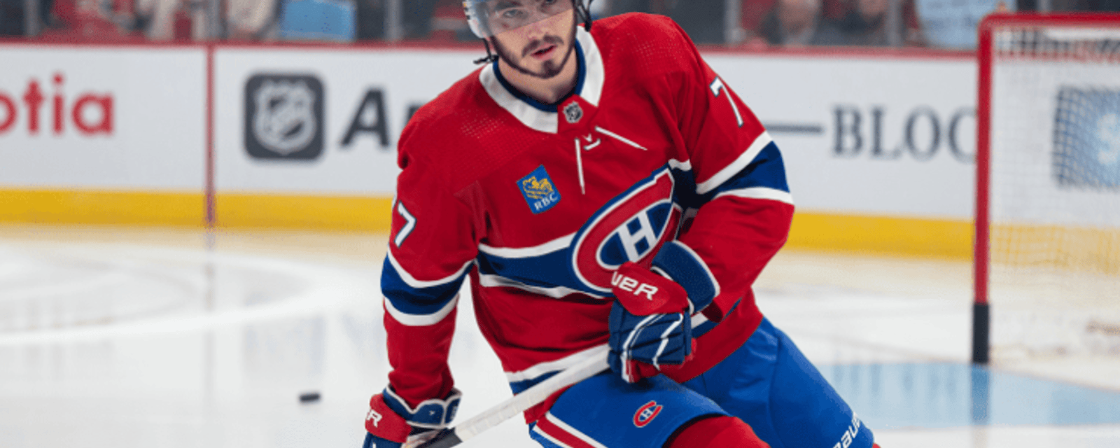 Le Canadien confirme l'absence de Kirby Dach