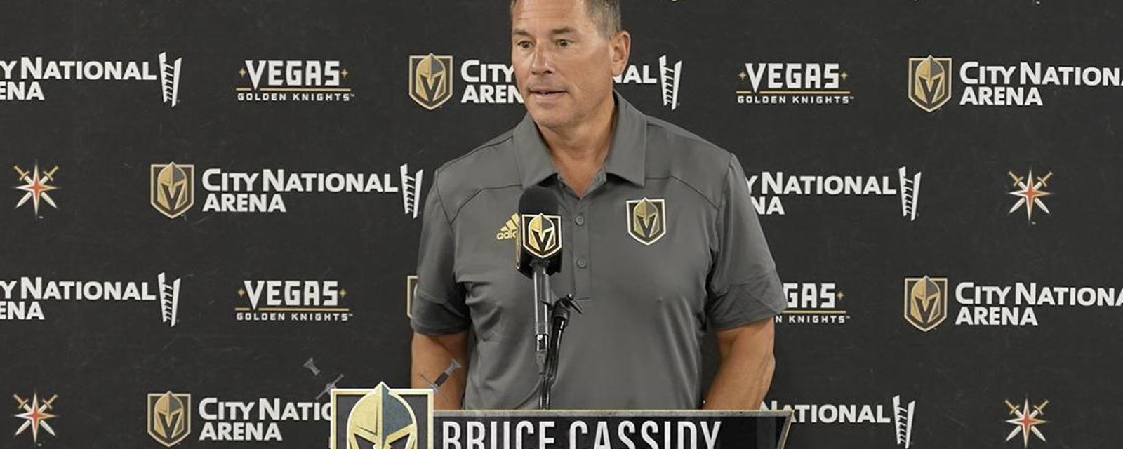 Bruce Cassidy nomme son gardien #1 pour débuter la saison à Vegas