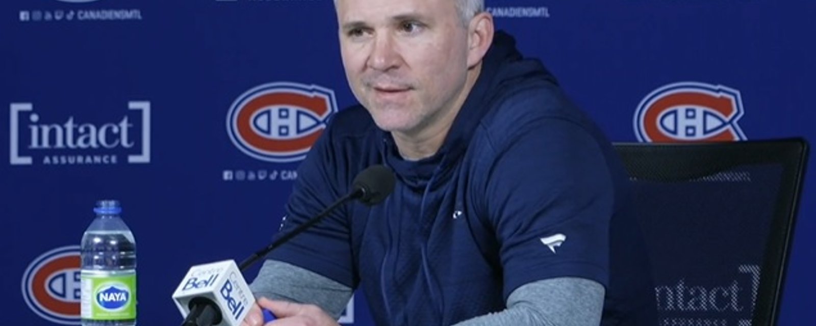 Martin St. Louis dévoile ses trios pour le match de ce soir