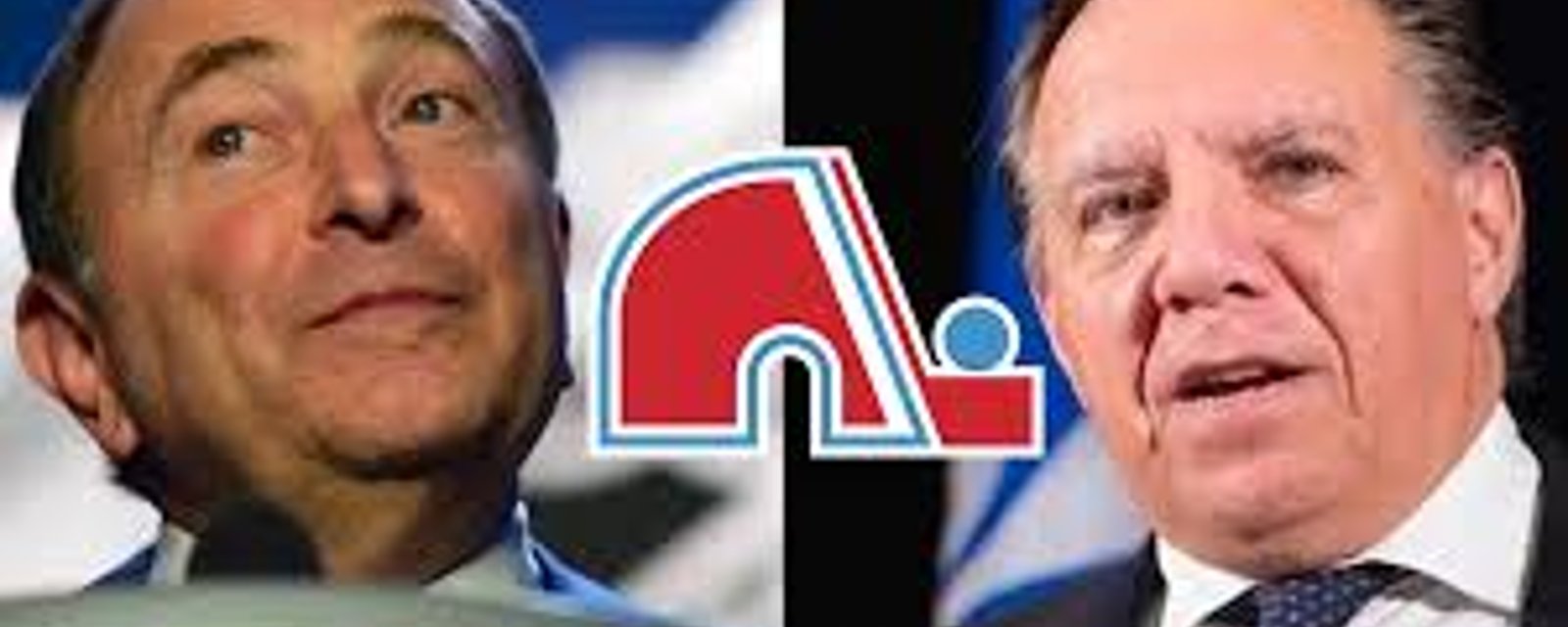 Gary Bettman reçoit le ministre des Nordiques pour une rencontre dans les bureaux de la LNH