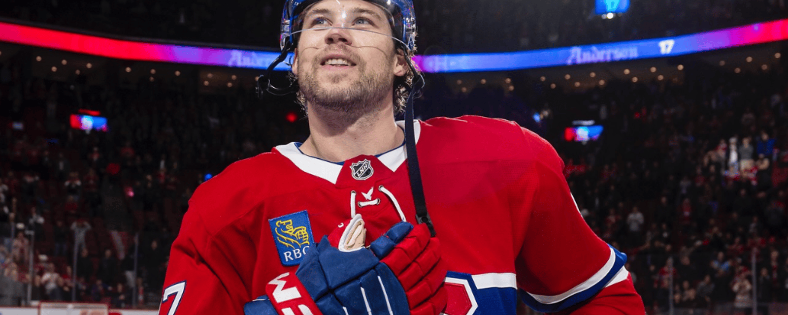 Josh Anderson s’est sacrifié pour le CH : il jouait malgré de lourdes blessures