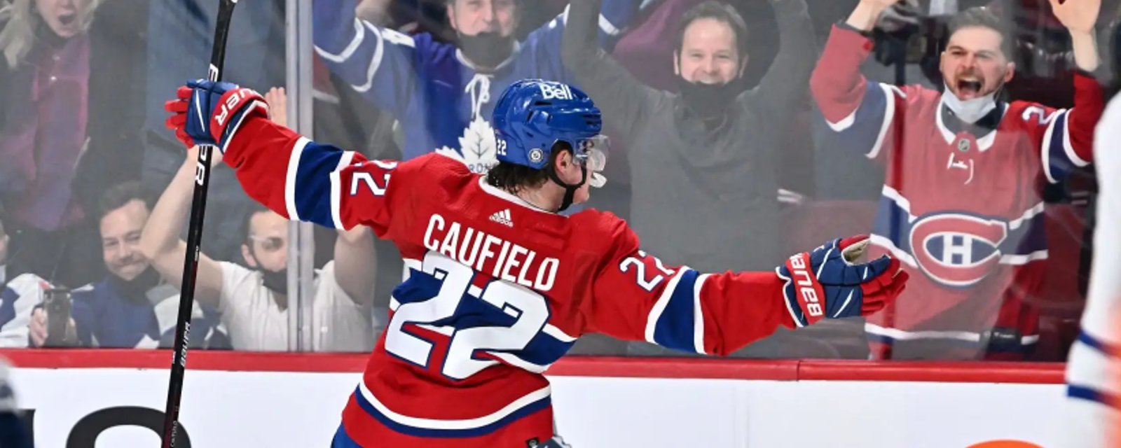 Déclaration parfaite de Cole Caufield concernant le Centre Bell