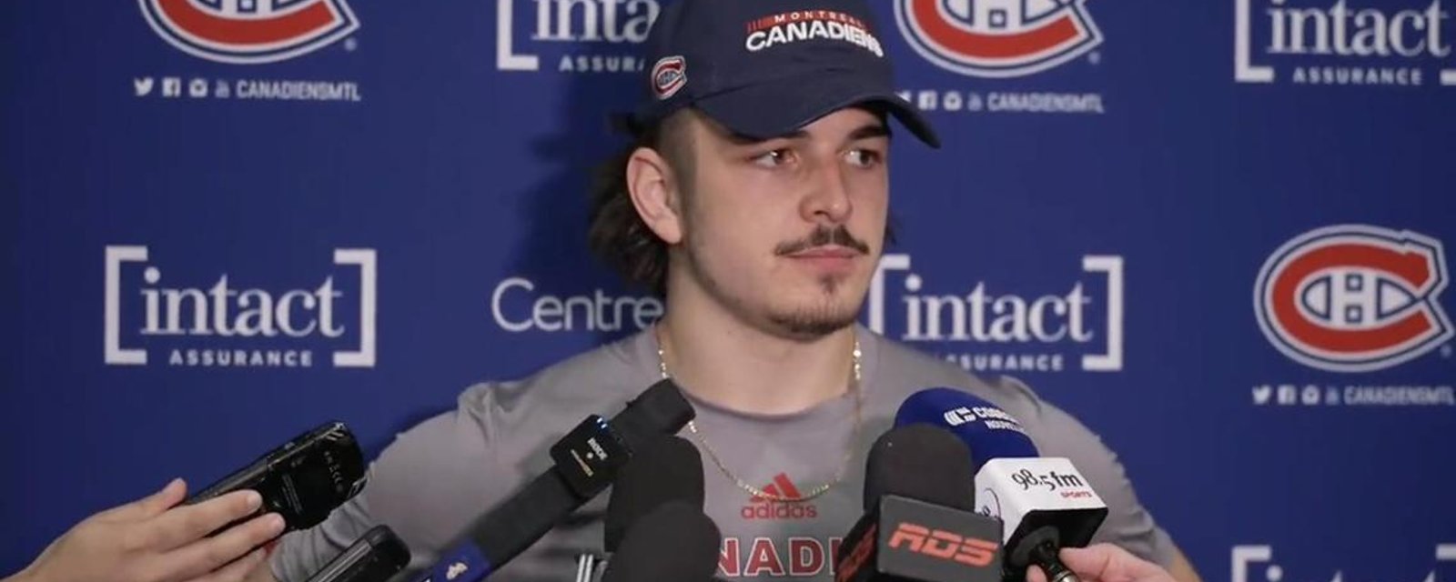 Arber Xhekaj s'attend à ce que ça brasse ce soir face aux Leafs