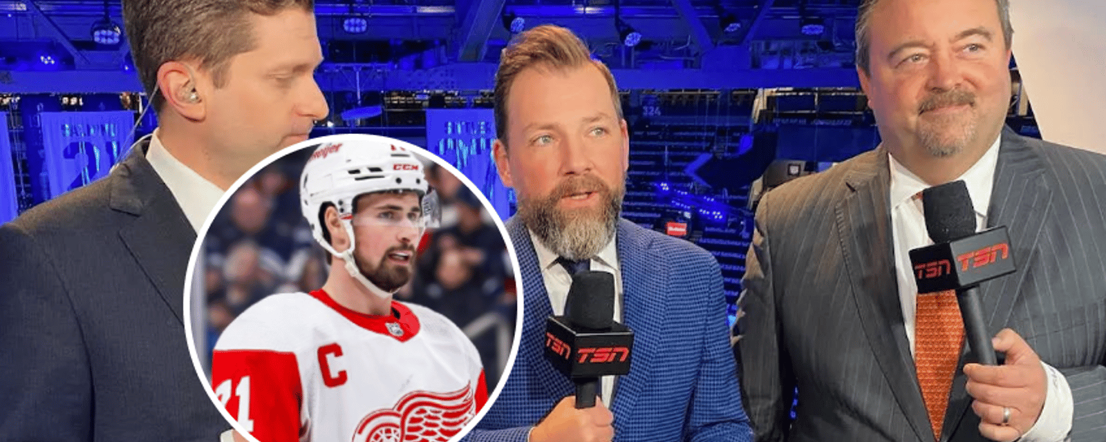 Chris Johnston forcé de commenter la rumeur selon laquelle Dylan Larkin aurait demandé à être échangé