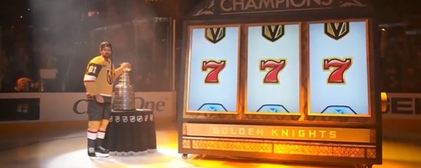 Les Golden Knights ont hissé leur première bannière de la Coupe Stanley