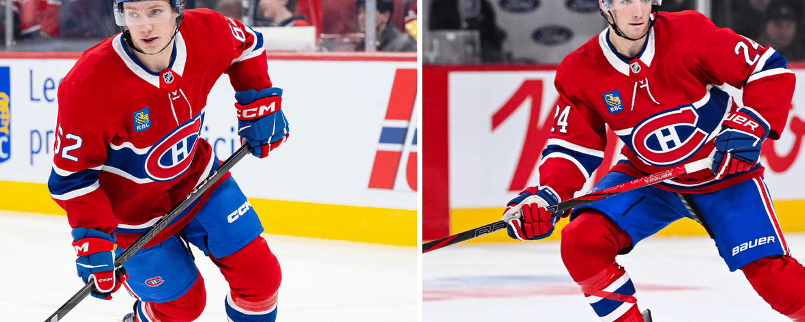 Owen Beck et Logan Mailloux sont de retour avec le Canadien