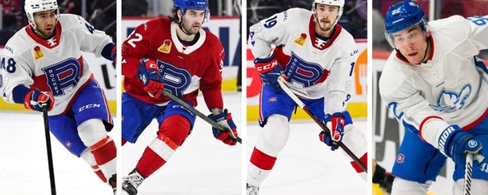 Le Rocket de Laval annonce l'arrivée de quatre joueurs en renfort