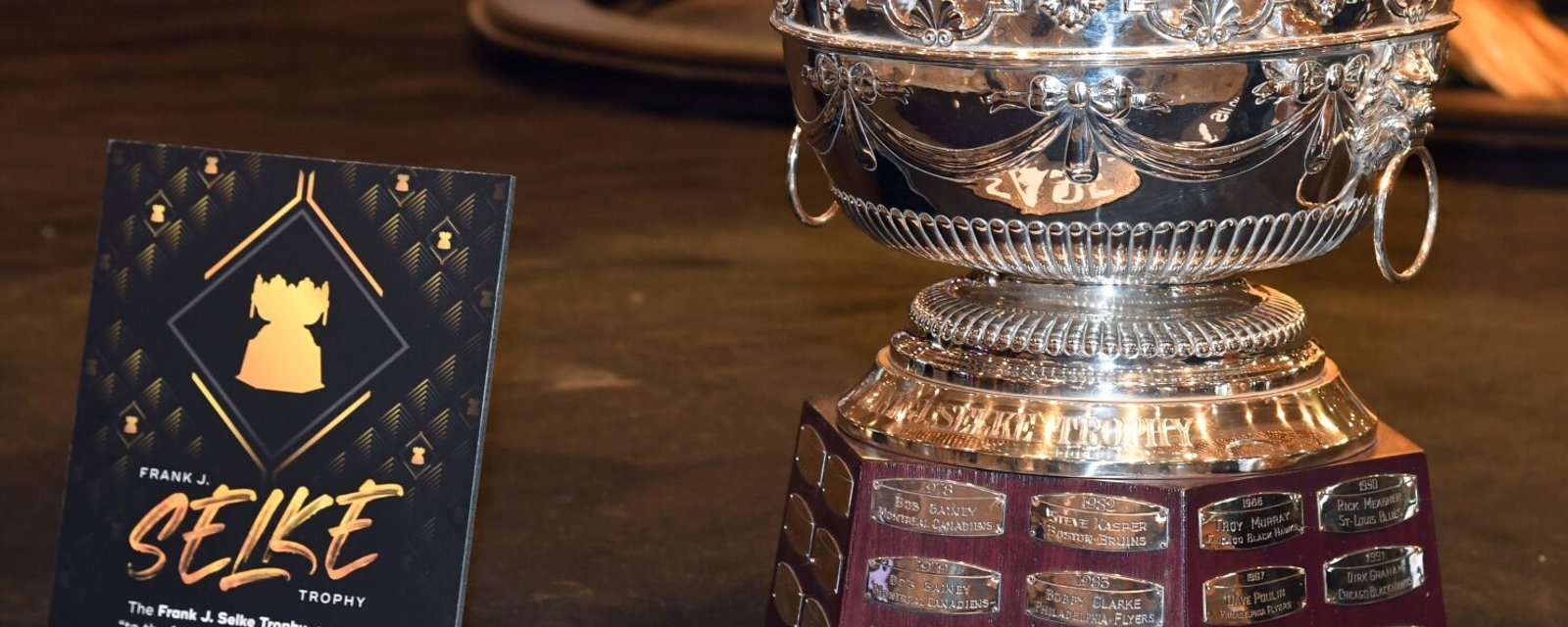 La LNH annonce les trois finalistes au trophée Selke