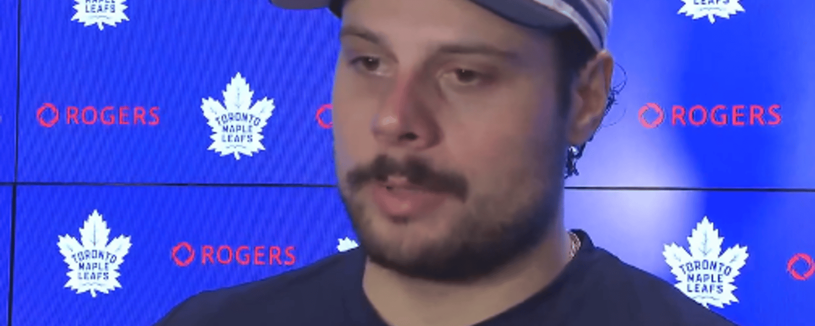 Auston Matthews critique ouvertement l'ambiance trop calme offerte par les partisans des Leafs