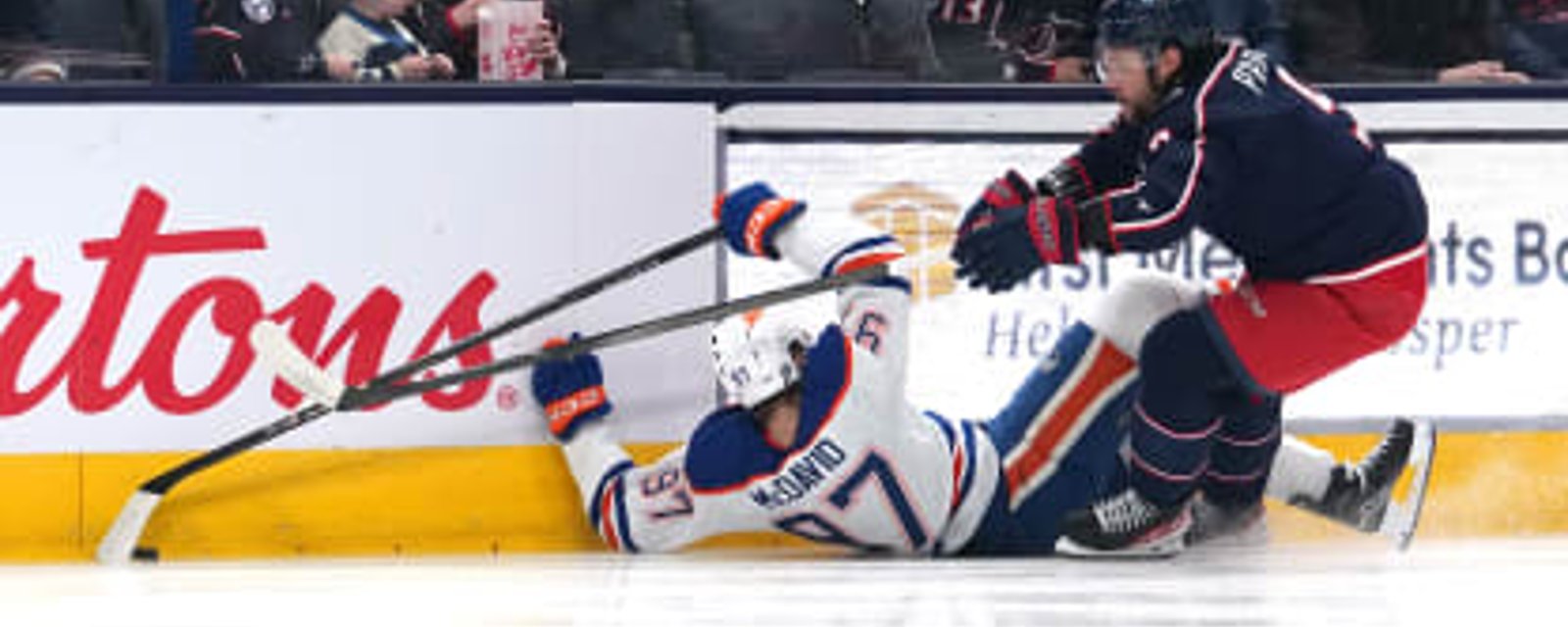 L'absence de Connor McDavid se calculera en semaines