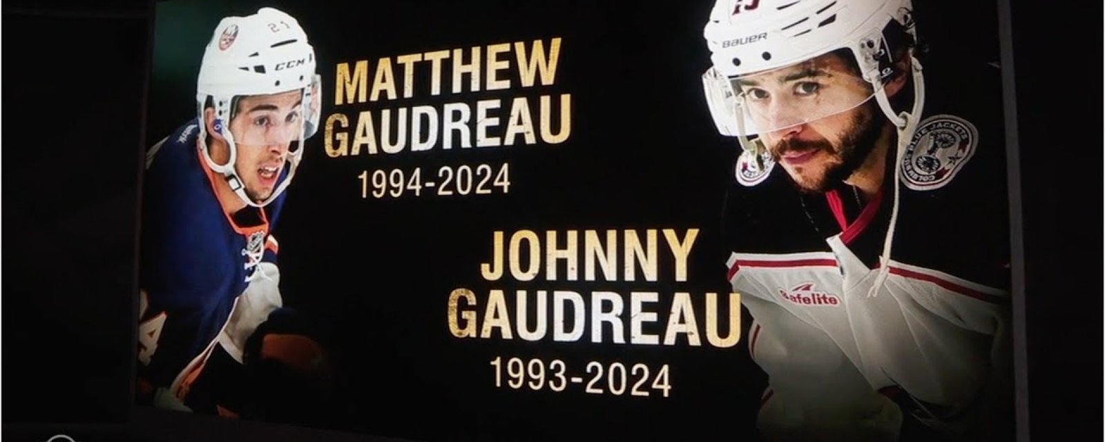 Les Flames et les Blue Jackets organisent une soirée spéciale pour Johnny Gaudreau et son frère Matthew