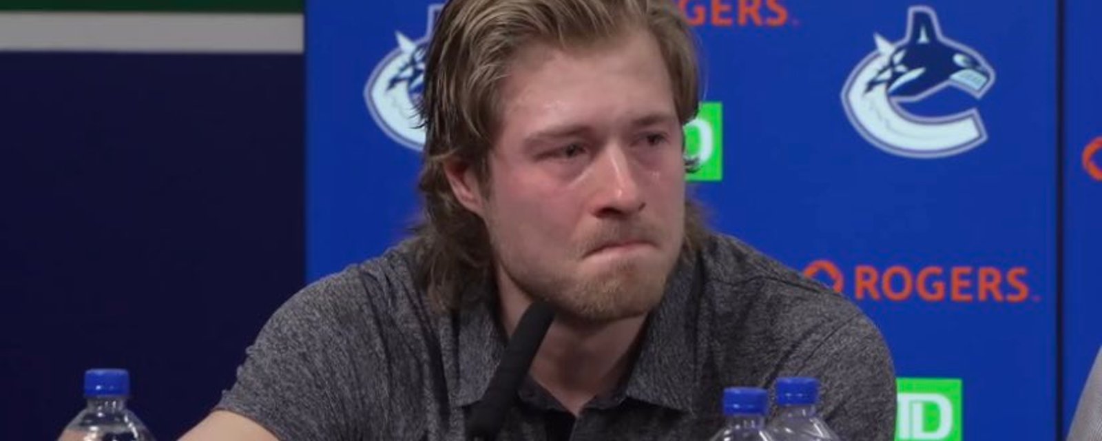 Terrible nouvelle pour Brock Boeser