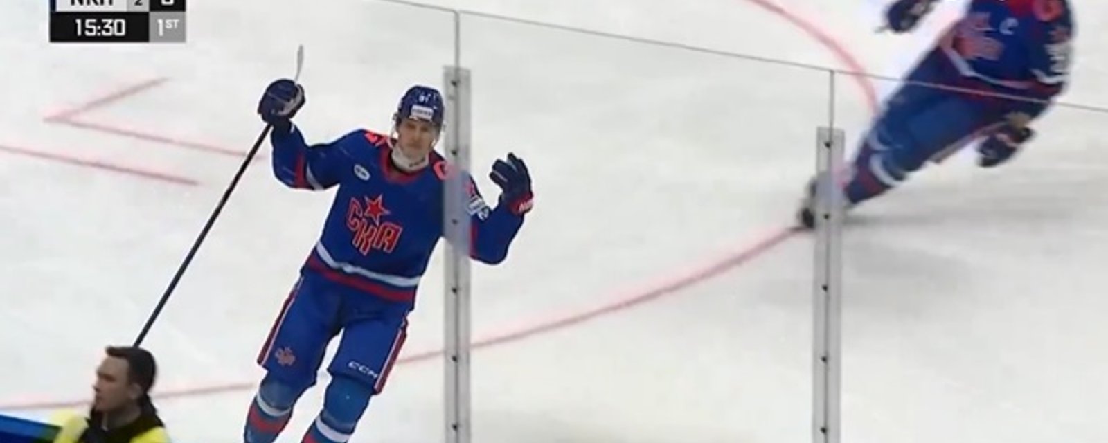 Ivan Demidov reçoit enfin du temps de glace et répond brillamment