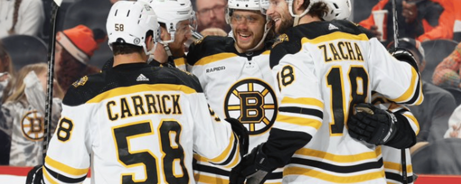 Les Bruins passent à l'histoire