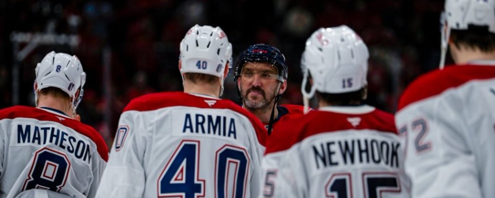 Les Capitals font une publication dirigée envers le CH après avoir remporté la série