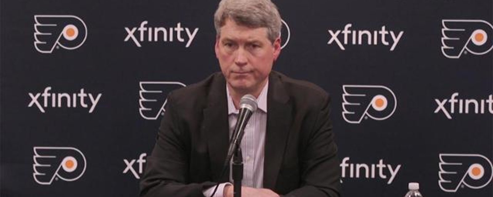 Chuck Fletcher annonce une nouvelle catastrophique pour les Flyers