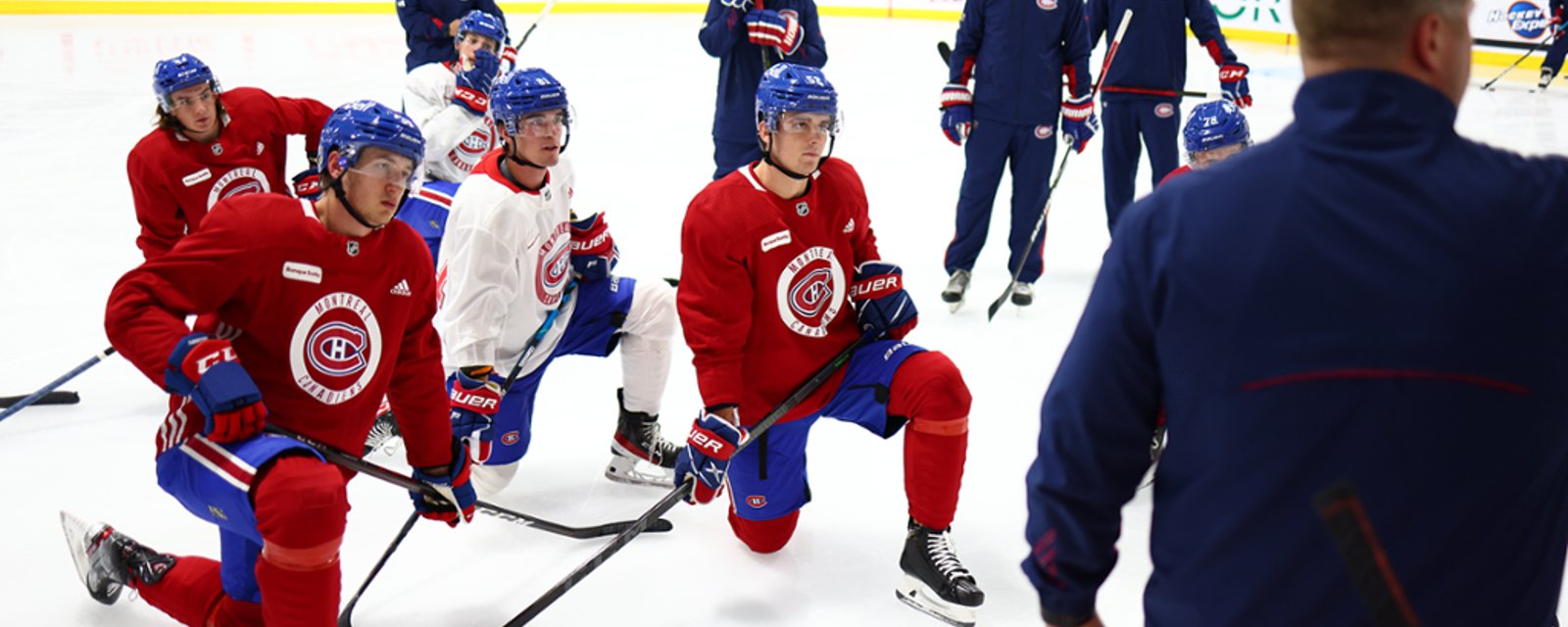 Le Canadien annonce les premières coupures du camp