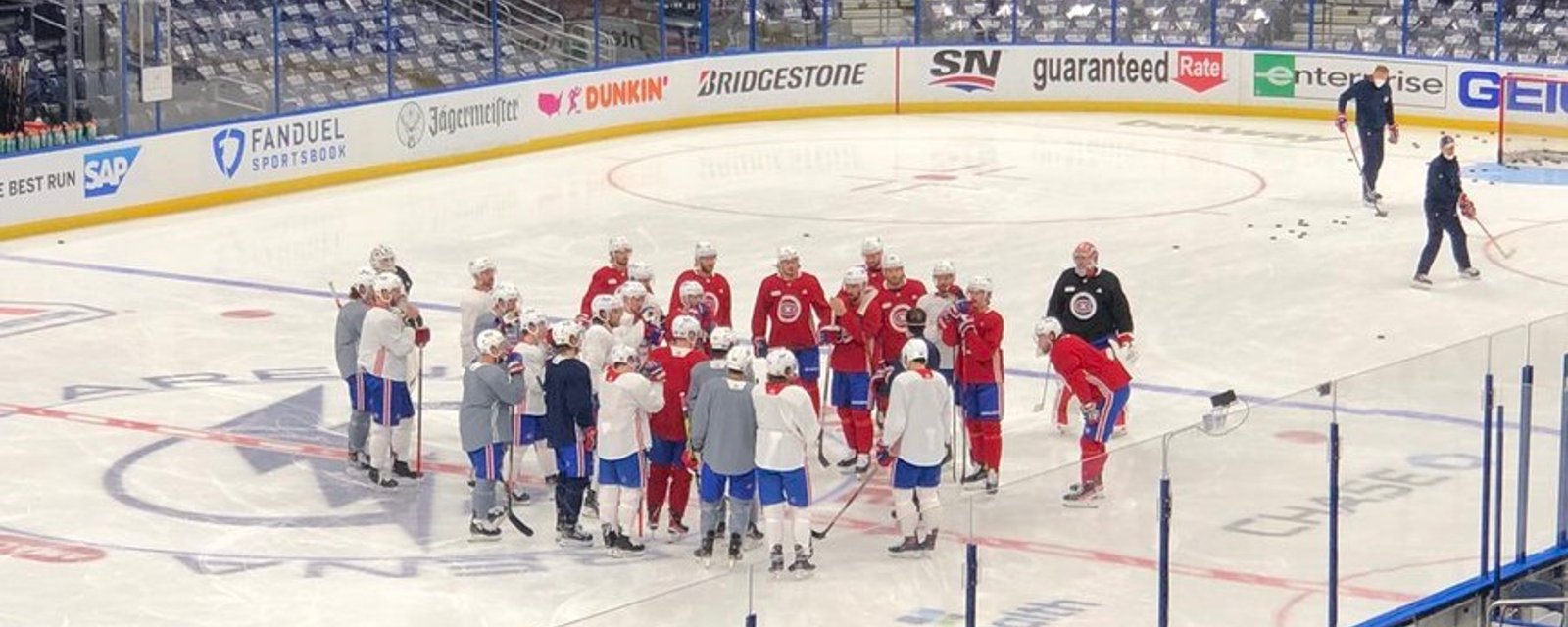 Un autre attaquant manque à l'appel aujourd'hui chez le Canadien