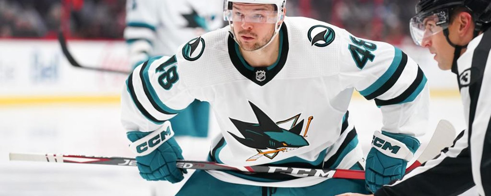 Tomas Hertl est suspendu par la LNH 