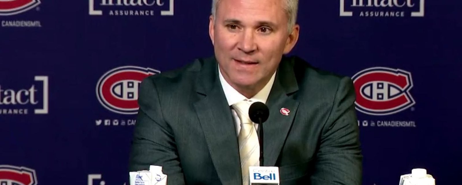Martin St-Louis dévoile son alignement pour le match de ce soir