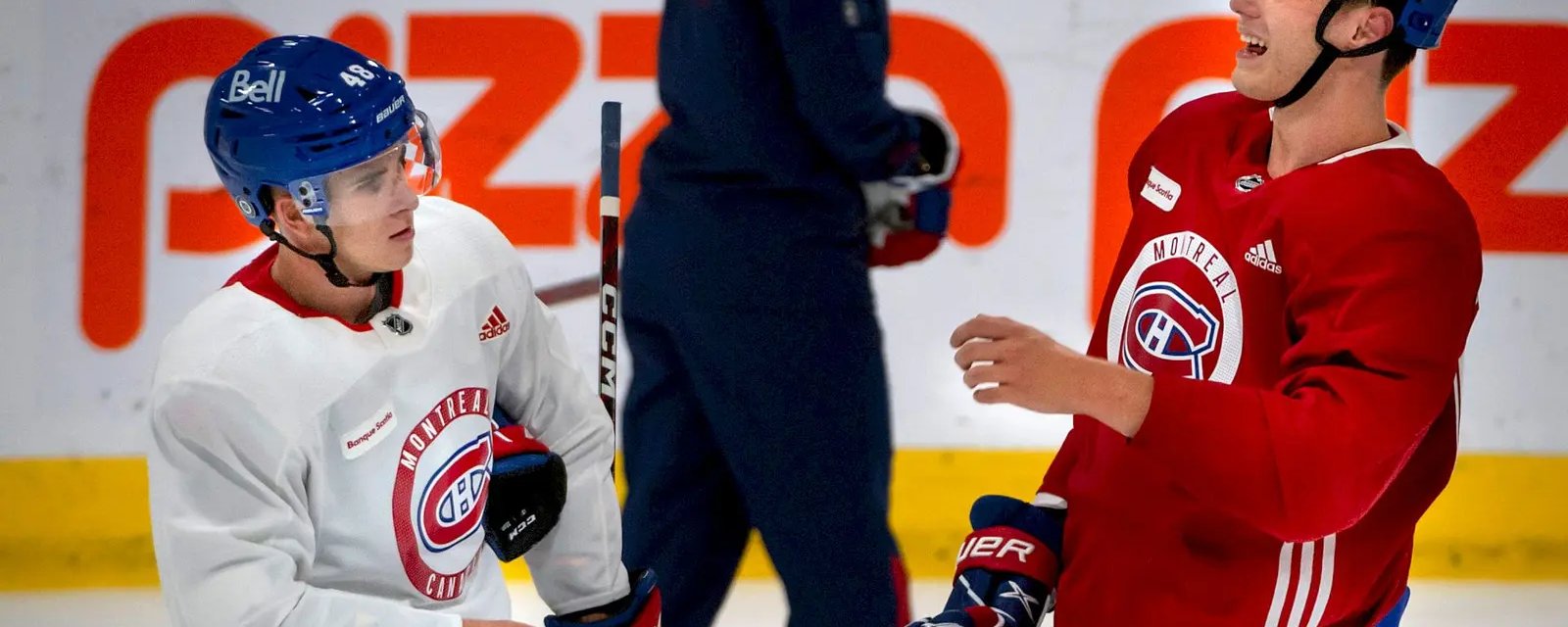 L'amitié entre Juraj Slafkosvky et Filip Mesar est déjà remarquée au camp du Canadien