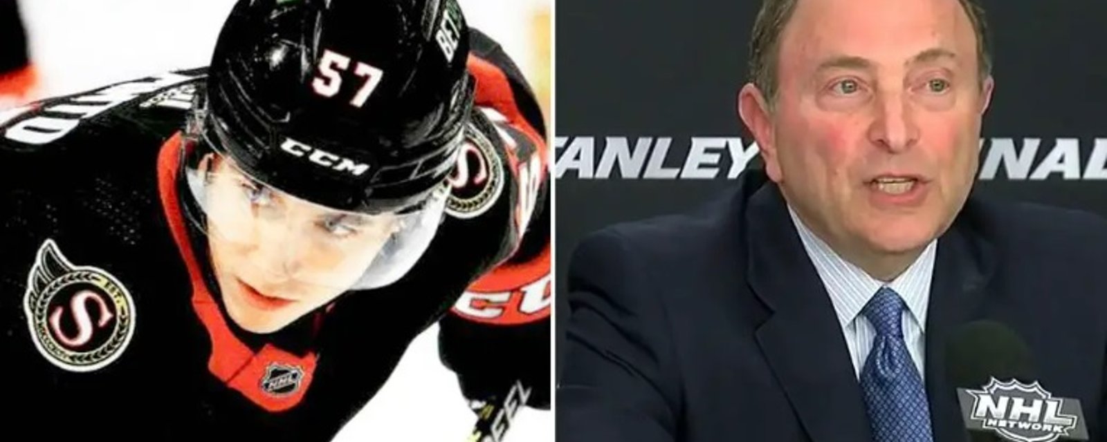 Gary Bettman désirait imposer une suspension bien plus sévère à Shane Pinto!