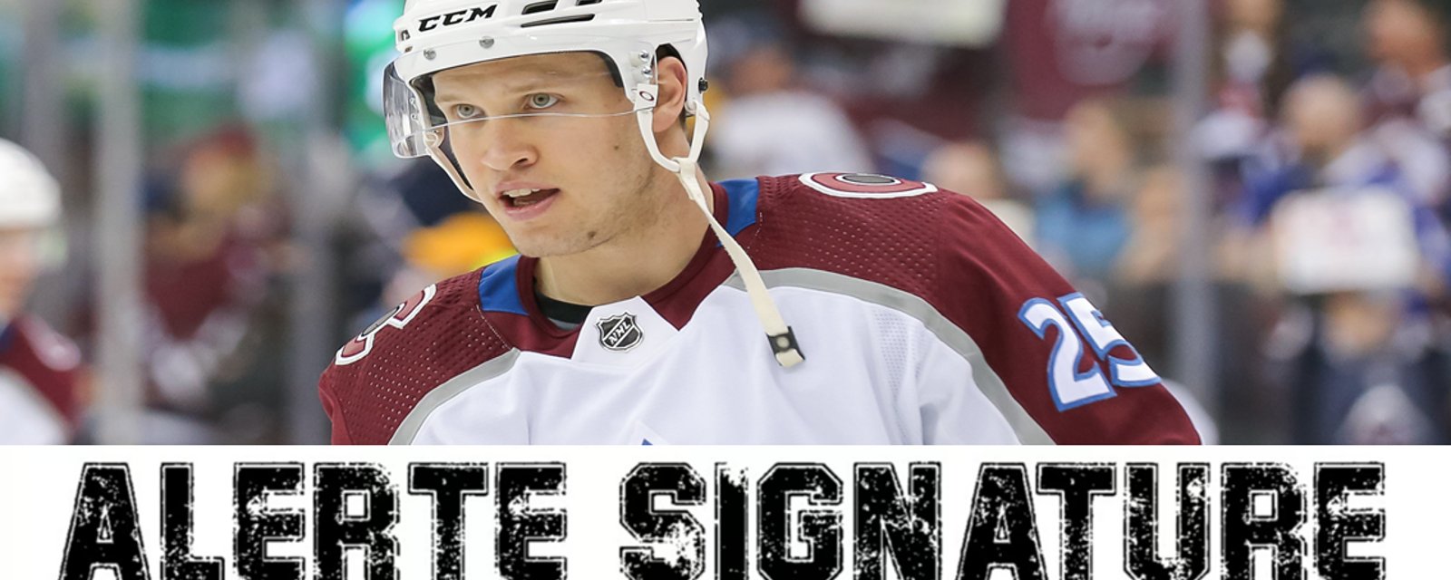 L'Avalanche offre un contrat en or à Logan O'Connor