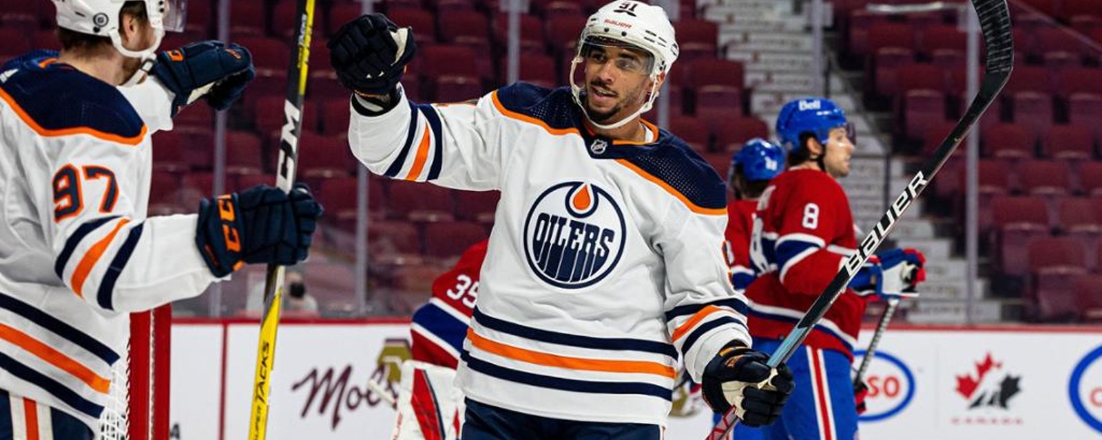 Evander Kane est accueilli à bras ouverts par les Oilers d'Edmonton