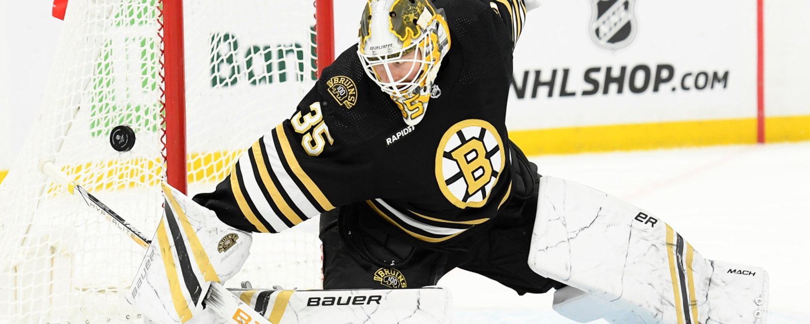 Linus Ullmark est échangé par les Bruins !