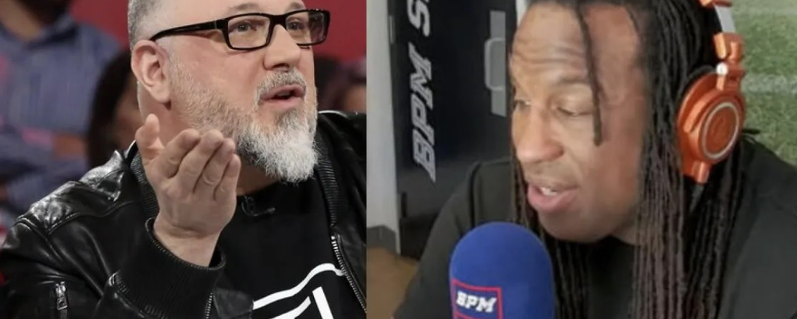 La tension est palpable entre Jean-Charles Lajoie et Georges Laraque