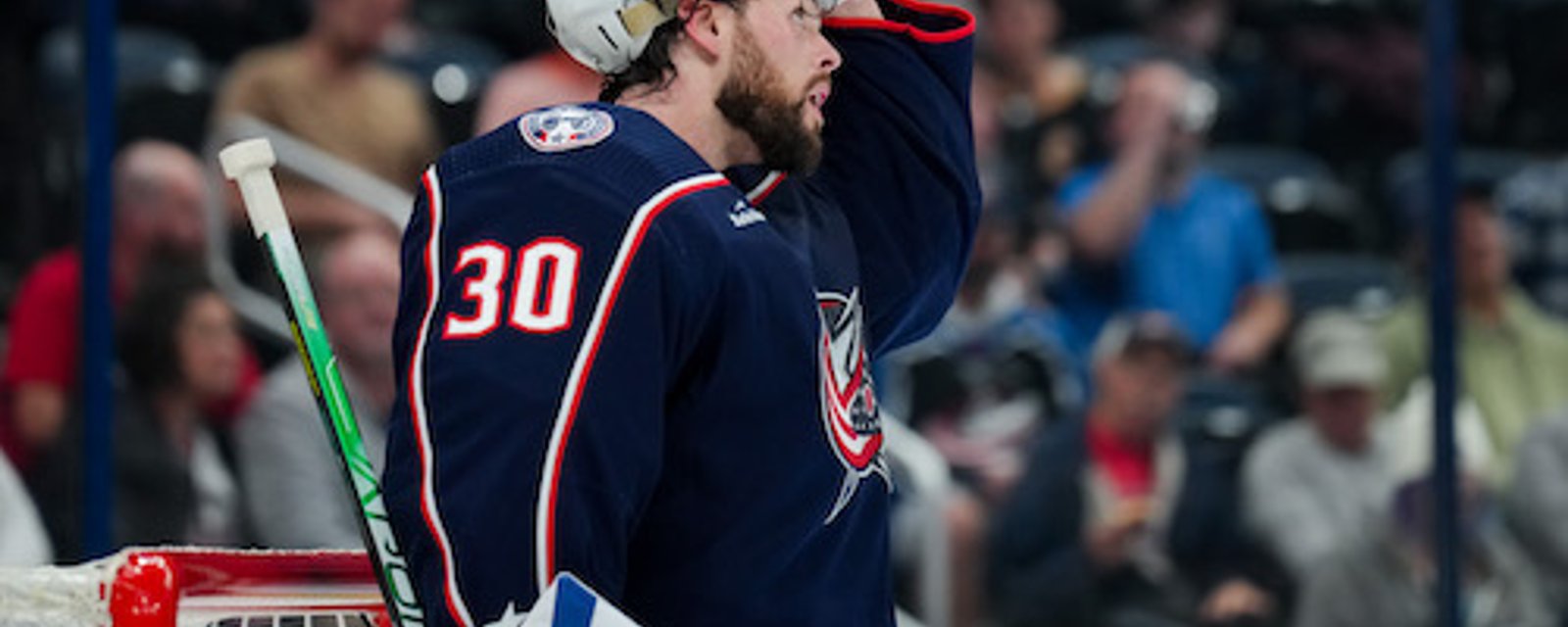 Les Blue Jackets placent un de leurs gardiens au ballotage