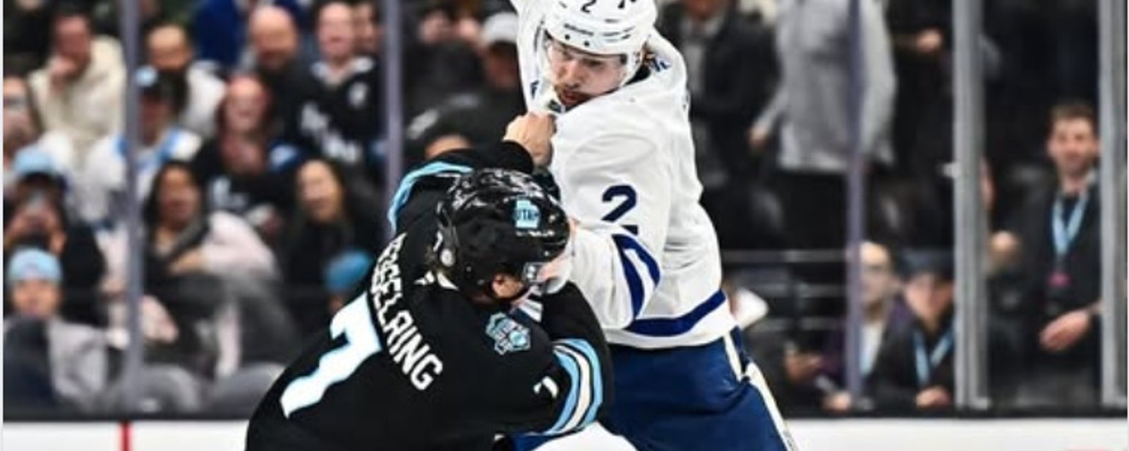 Simon Benoit y va d'un ''Superman Punch'' en plein combat