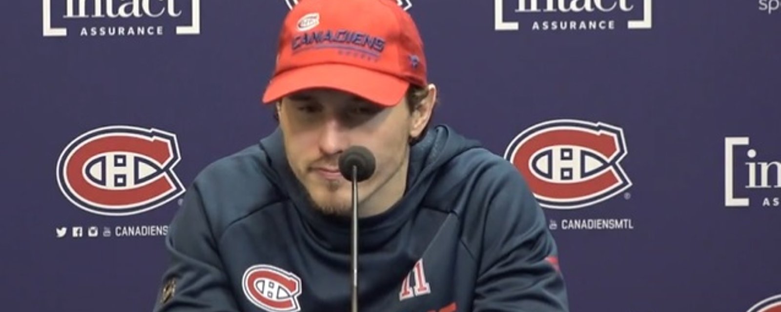 Brendan Gallagher envoie un message à Dominique Ducharme