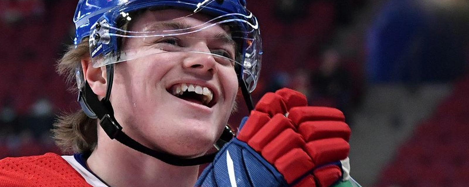 Cole Caufield fait une belle surprise aux jeunes espoirs de la LHJMQ