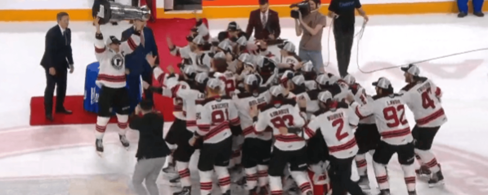 Les Remparts de Québec sont champions de la LHJMQ