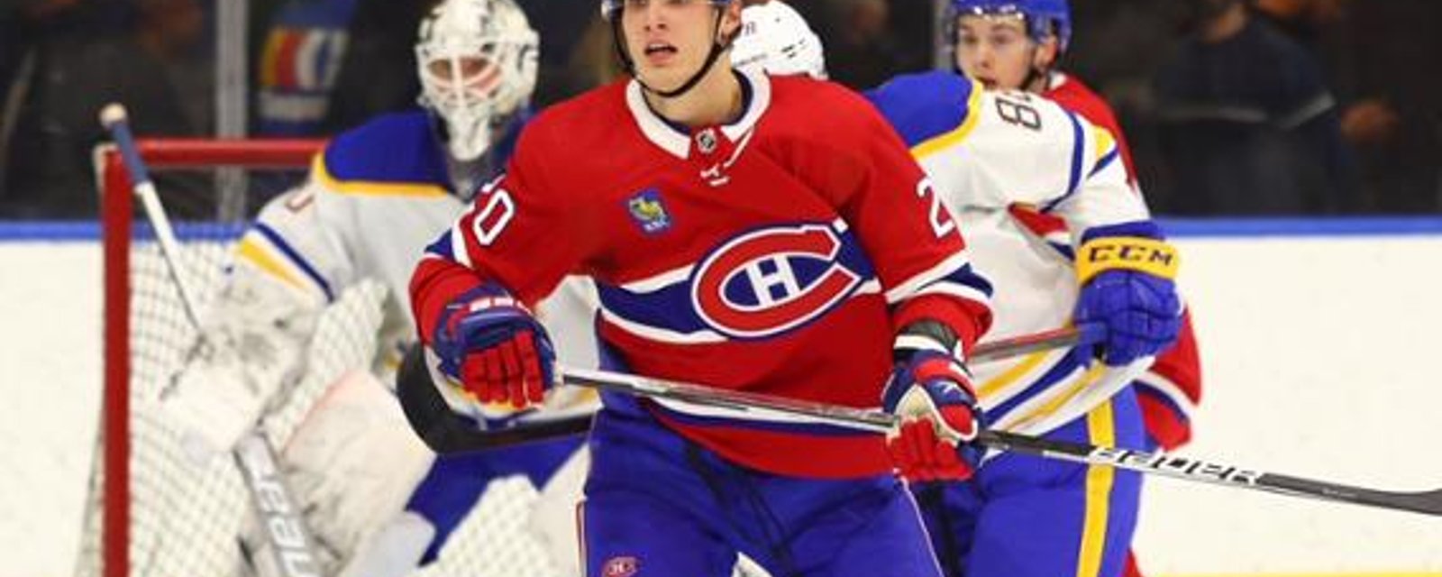Ben Chiarot n'en revient pas du poids de Juraj Slafkovsky