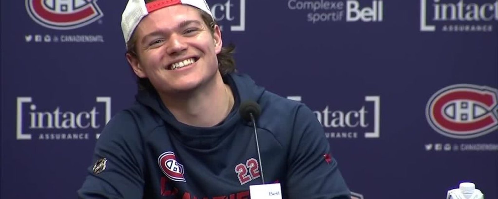 Le Canadien annonce un point de presse impliquant Cole Caufield